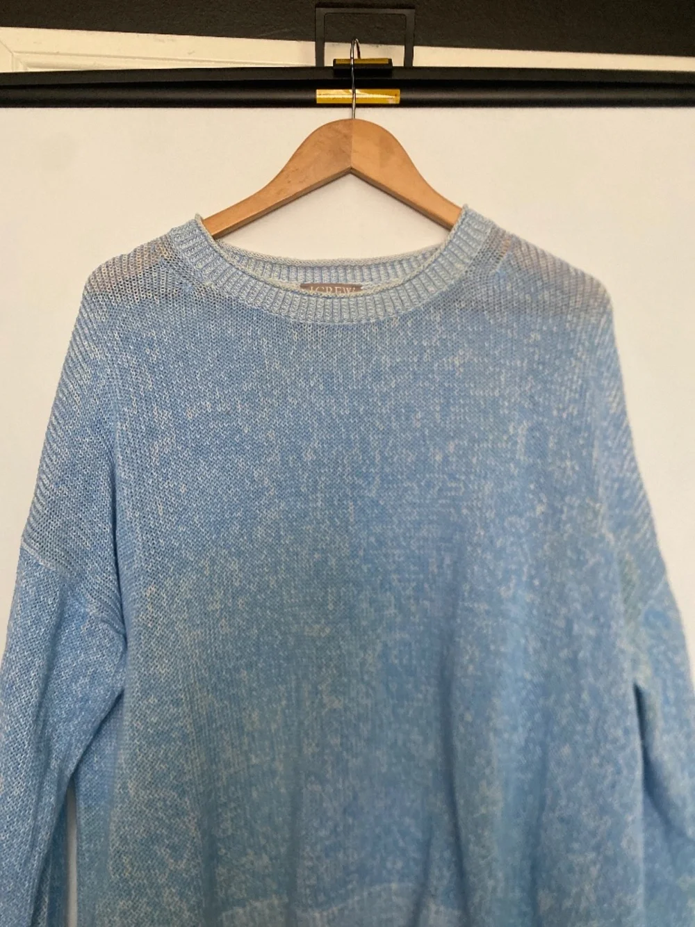 J.Crew XL Relaxed Linen Blend Beach Sweater